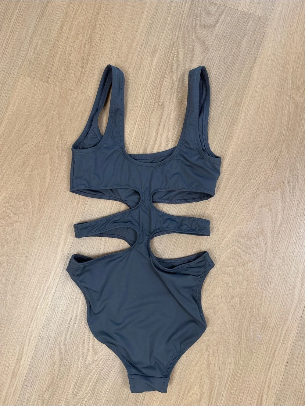 NWOT SKIMS Monokini Cutout Swim Tank One Piece Swimsuit XS